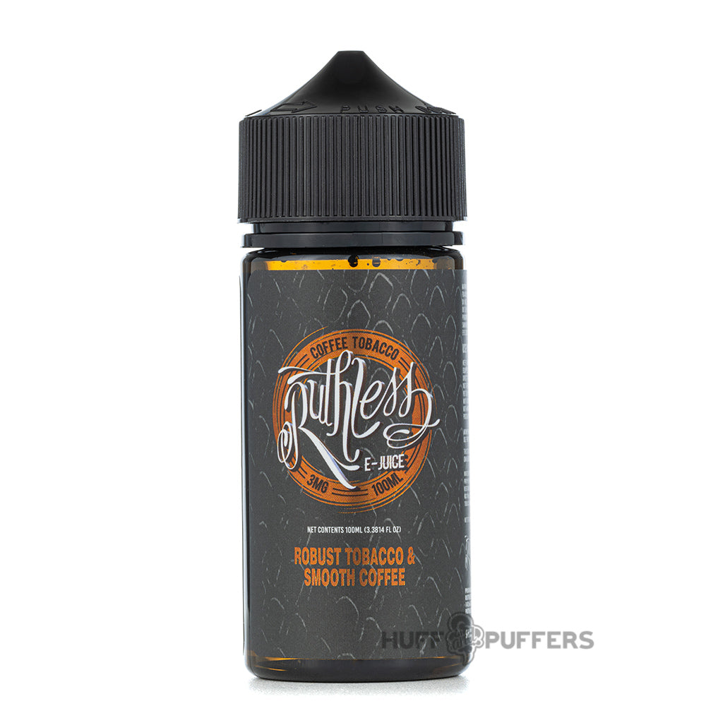 Coffee Tobacco Vape Juice COFFEE TOBACCO BY RUTHLESS SALTS 30ML Coffee Tobacco Vape Juice COFFEE TOBACCO BY RUTHLESS SALTS 30ML