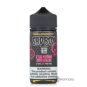 strawberry cheesecake sadboy e-liquid
