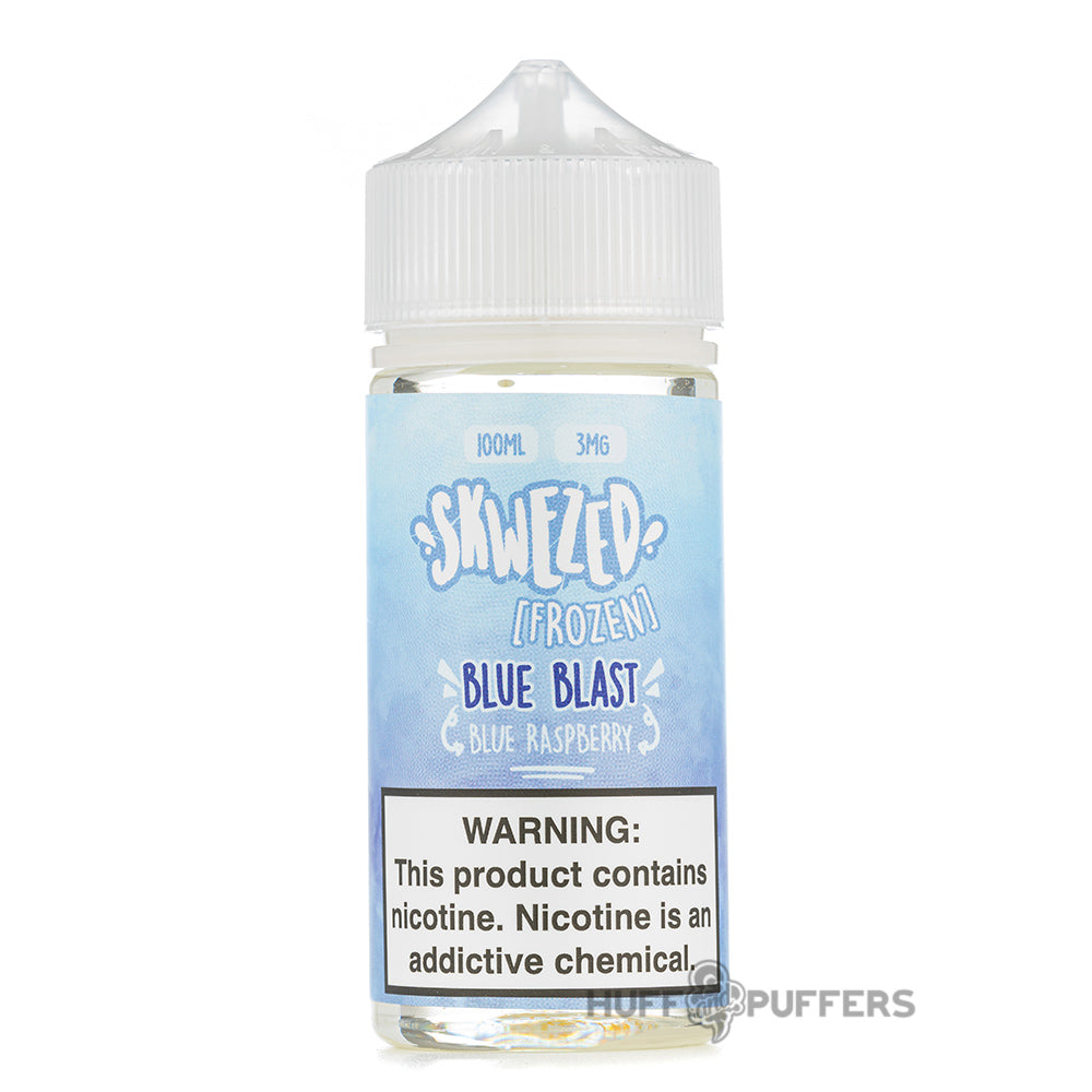 skwezed frozen blue blast blue raspberry e-juice 100ml