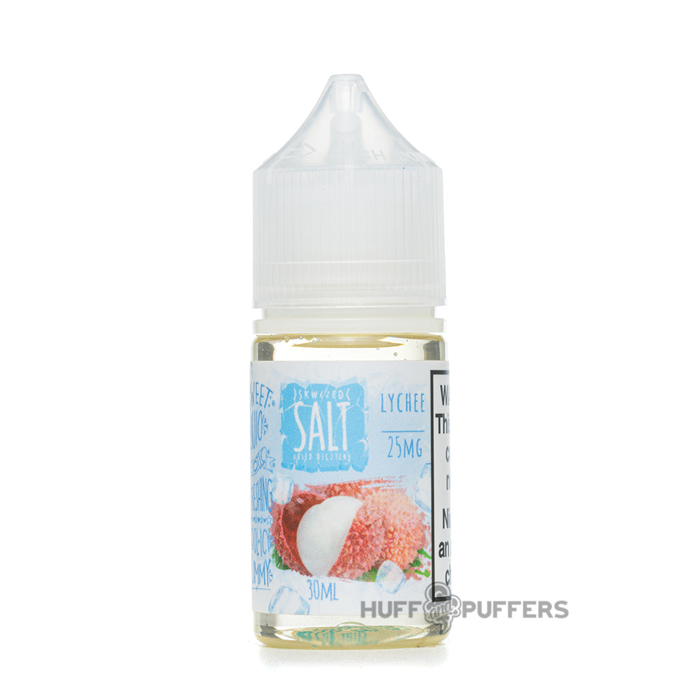 skwezed salt lychee ice 30ml e-juice bottle