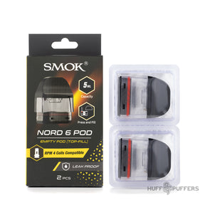 Smok Nord 6 Empty Pods 2-Pack