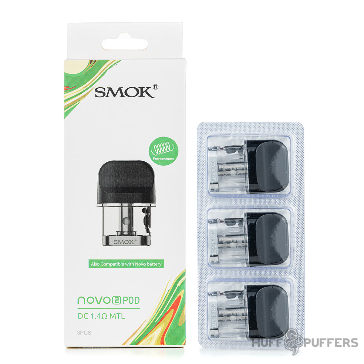 Smok Novo 2 Pods DC 1.4 ohm MTL 3-Pack