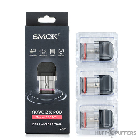 Smok Novo 2X Pods 0.8 ohm Meshed MTL