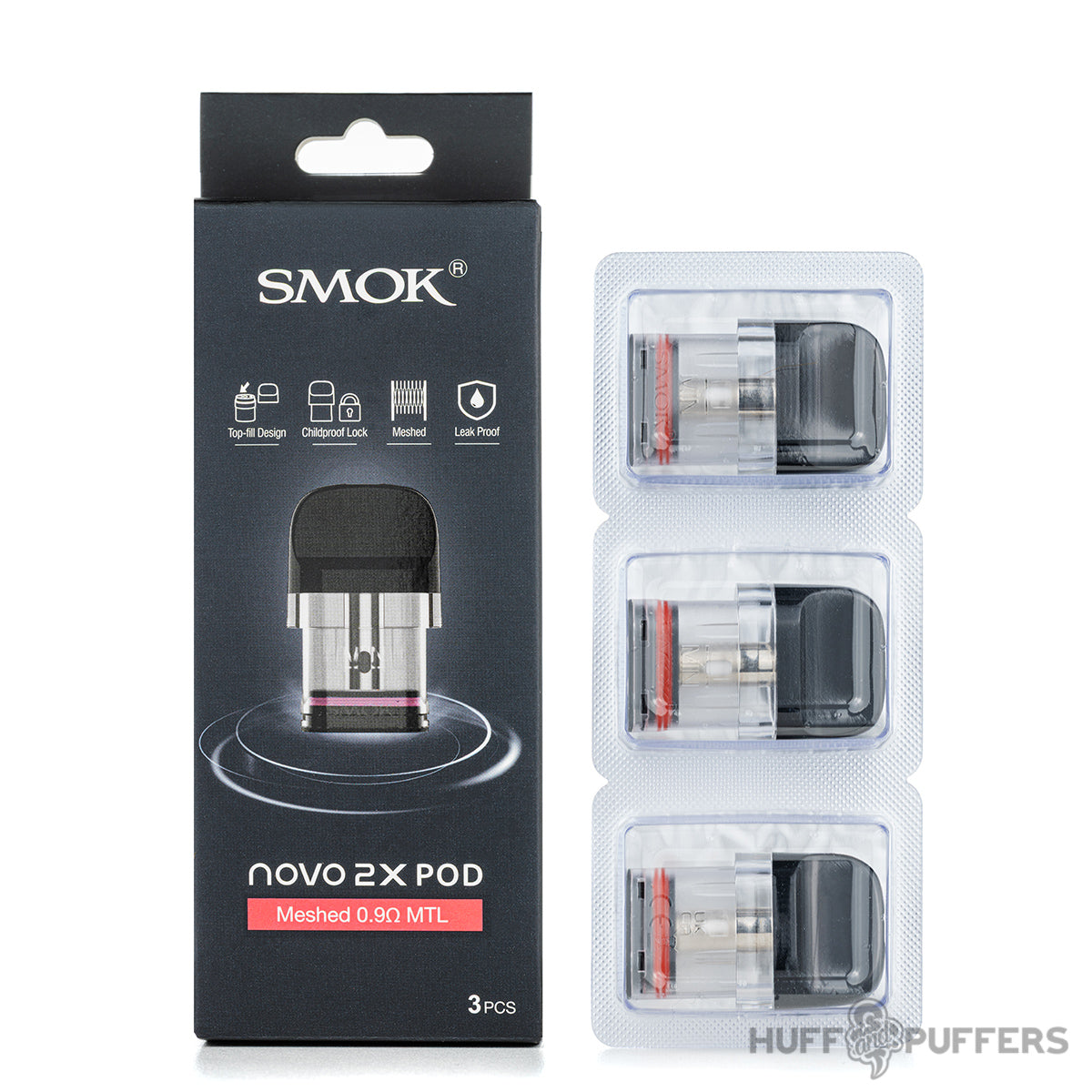 Smok Novo 2X Pods 0.9 ohm Meshed MTL