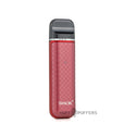 smok novo 3 pod system red carbon fiber