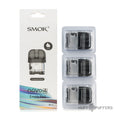 Transparent Black Smok Novo 4 Empty Pods with packaging