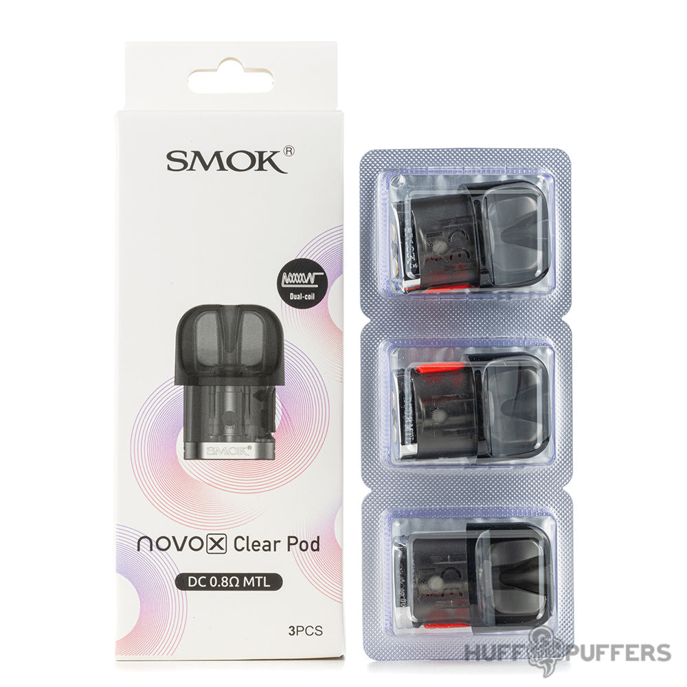 Smok Novo X Replacement Pods | 3 Pack for $7.99 Smok Novo X Replacement Pods | 3 Pack for $7.99