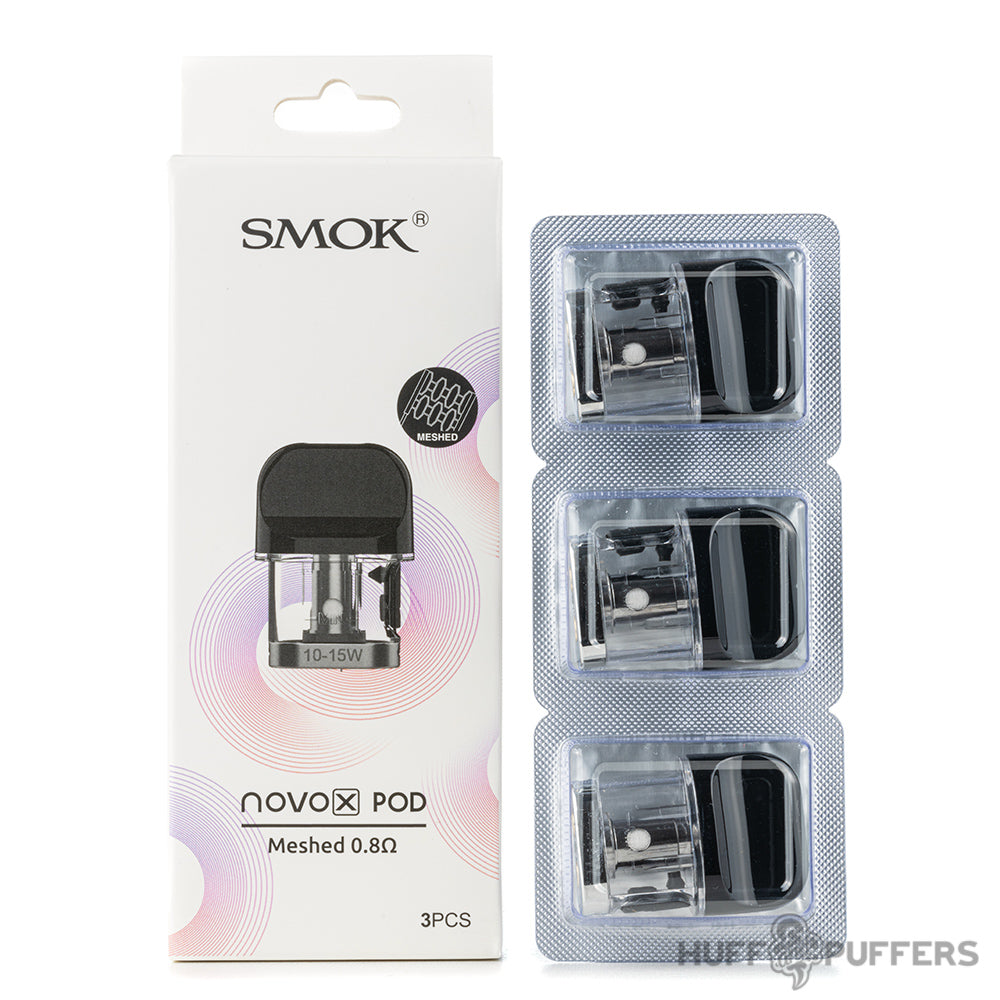 Smok Novo X Replacement Pods | 3 Pack for $7.99 Smok Novo X Replacement Pods | 3 Pack for $7.99