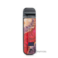 smok novo x pod system red stabilizing wood