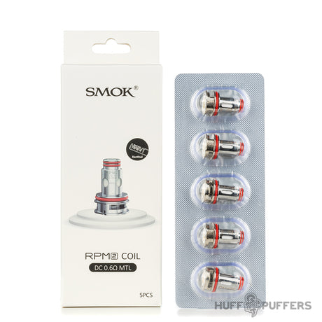 smok rpm 2 dc 0.6 ohm mtl 5 pack