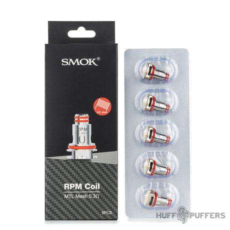 smok rpm 0.3 ohm mtl mesh coils 5 pack