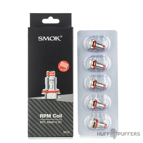smok rpm 0.3 ohm mtl mesh coils 5 pack