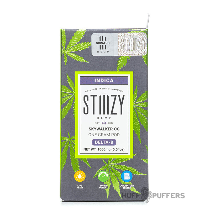 stiiizy delta-8 1 gram pod skywalker og