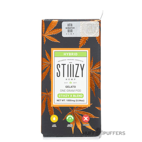 stiiizy x blend 1 gram pod gelato