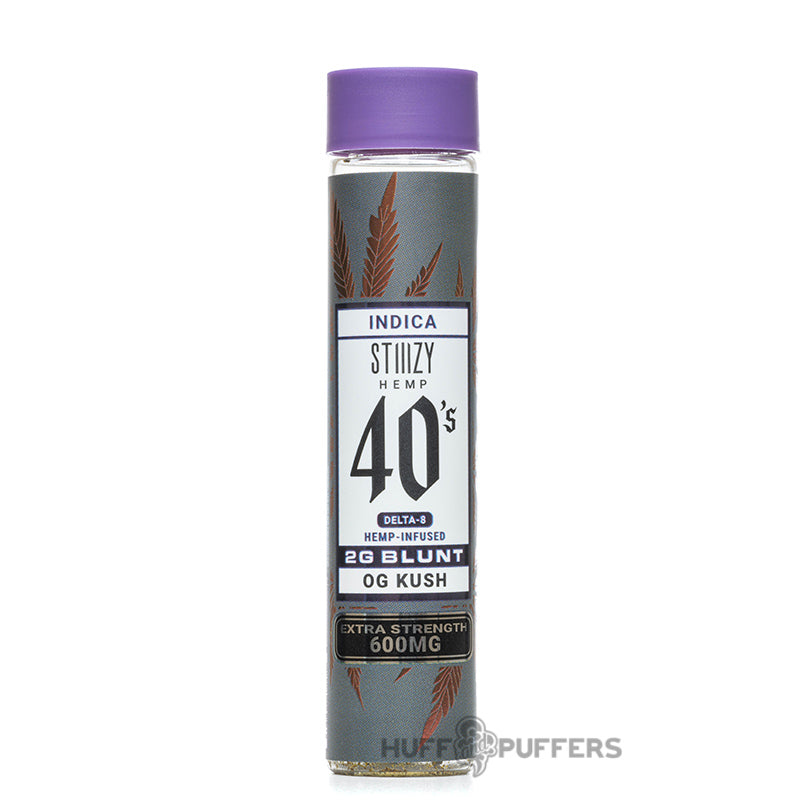 stiiizy 40's hemp-infused delta-8 2g blunt og kush