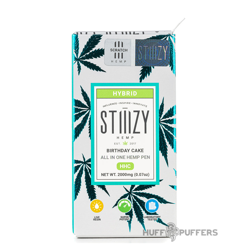 stiiizy all in one hemp pen hhc birthday cake
