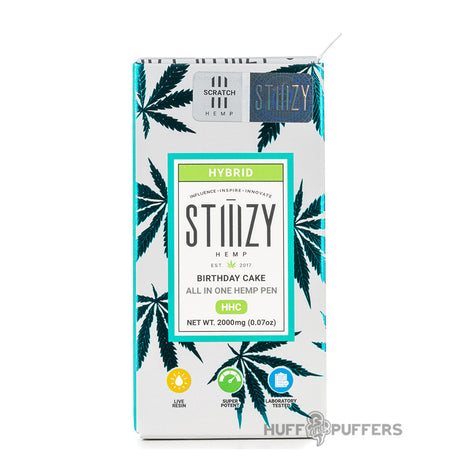 stiiizy all in one hemp pen hhc birthday cake