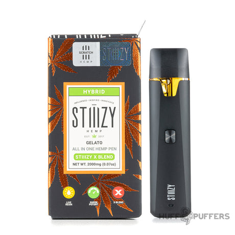 stiiizy all in one hemp pen stiiizy x blend gelato