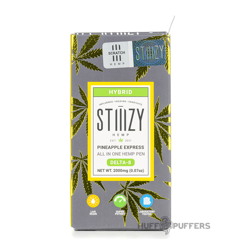 stiiizy all in one hemp pen delta-8 pineapple express