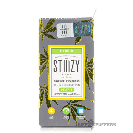 stiiizy all in one hemp pen delta-8 pineapple express
