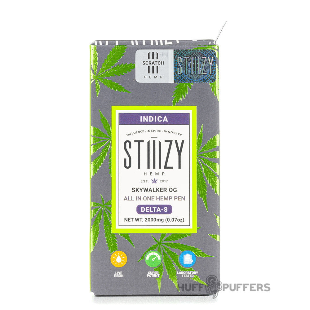 stiiizy all in one hemp pen delta-8 skywalker og