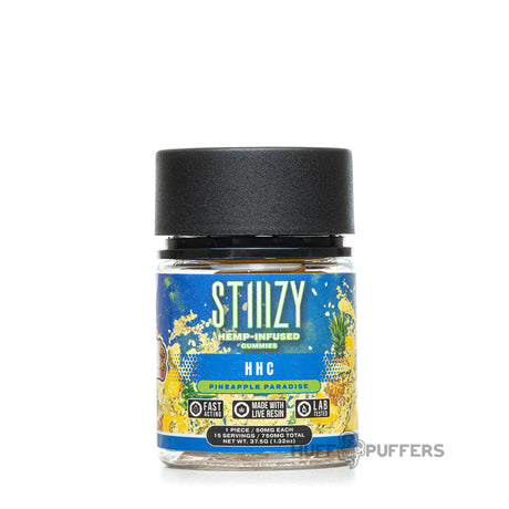 stiiizy hhc hemp-infused gummies pineapple paradise