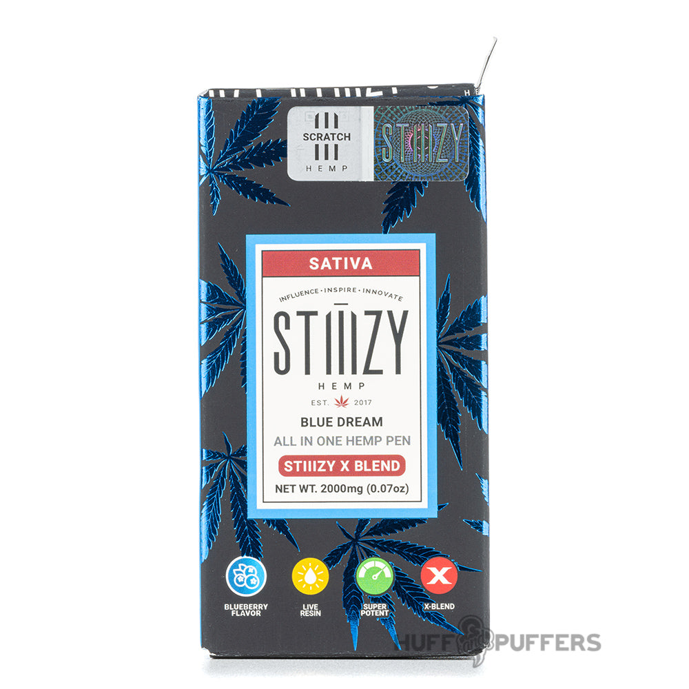 stiiizy x blend all in one hemp pen blue dream
