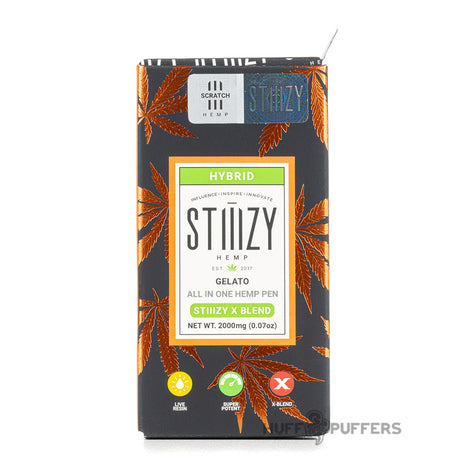 stiiizy x blend all in one hemp pen gelato