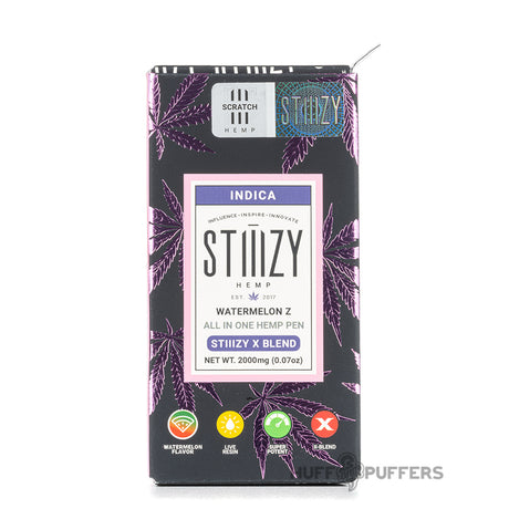 stiiizy x blend all in one hemp pen watermelon z