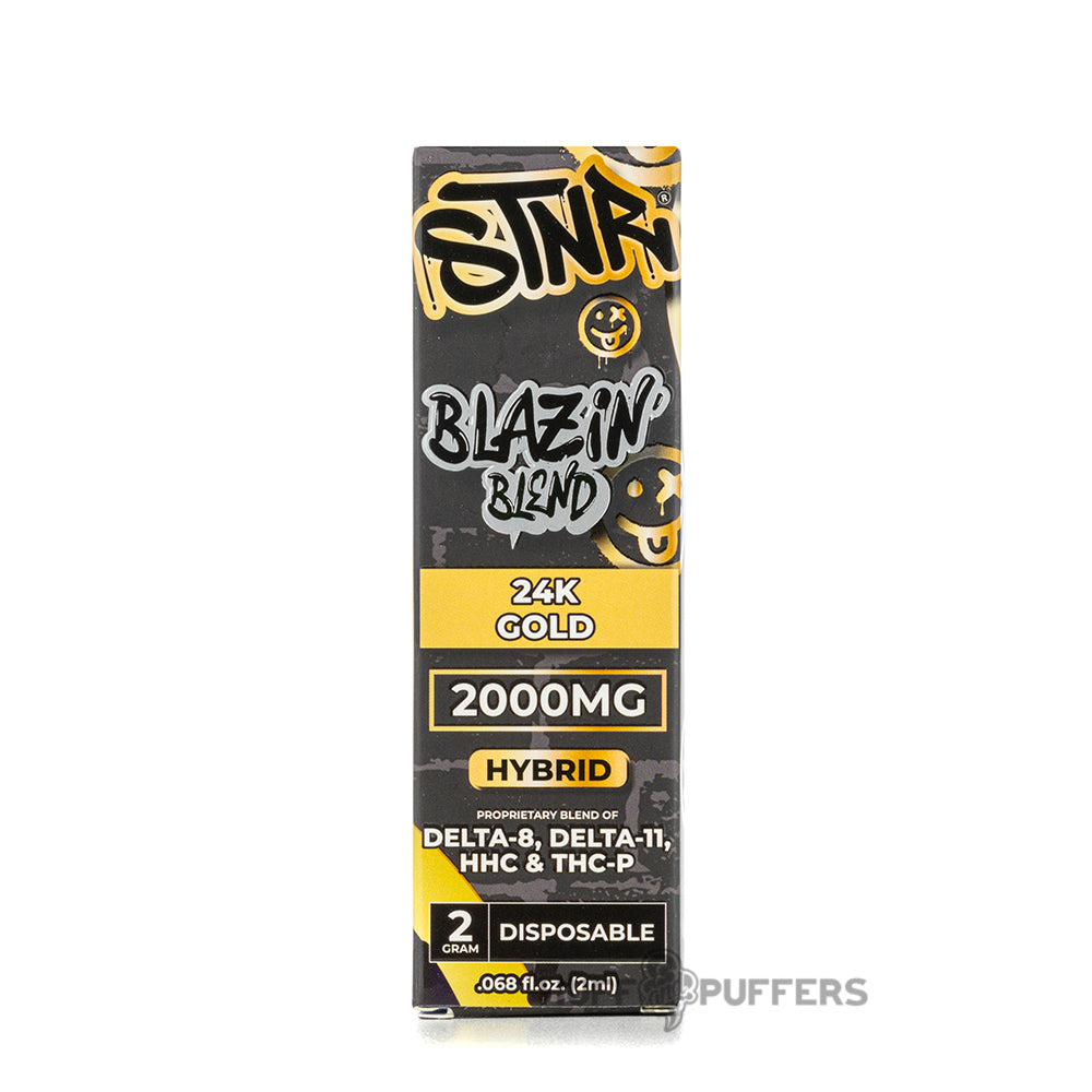 stnr creations blazin blend disposable 2g 24k gold