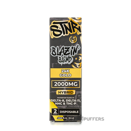 stnr creations blazin blend disposable 2g 24k gold