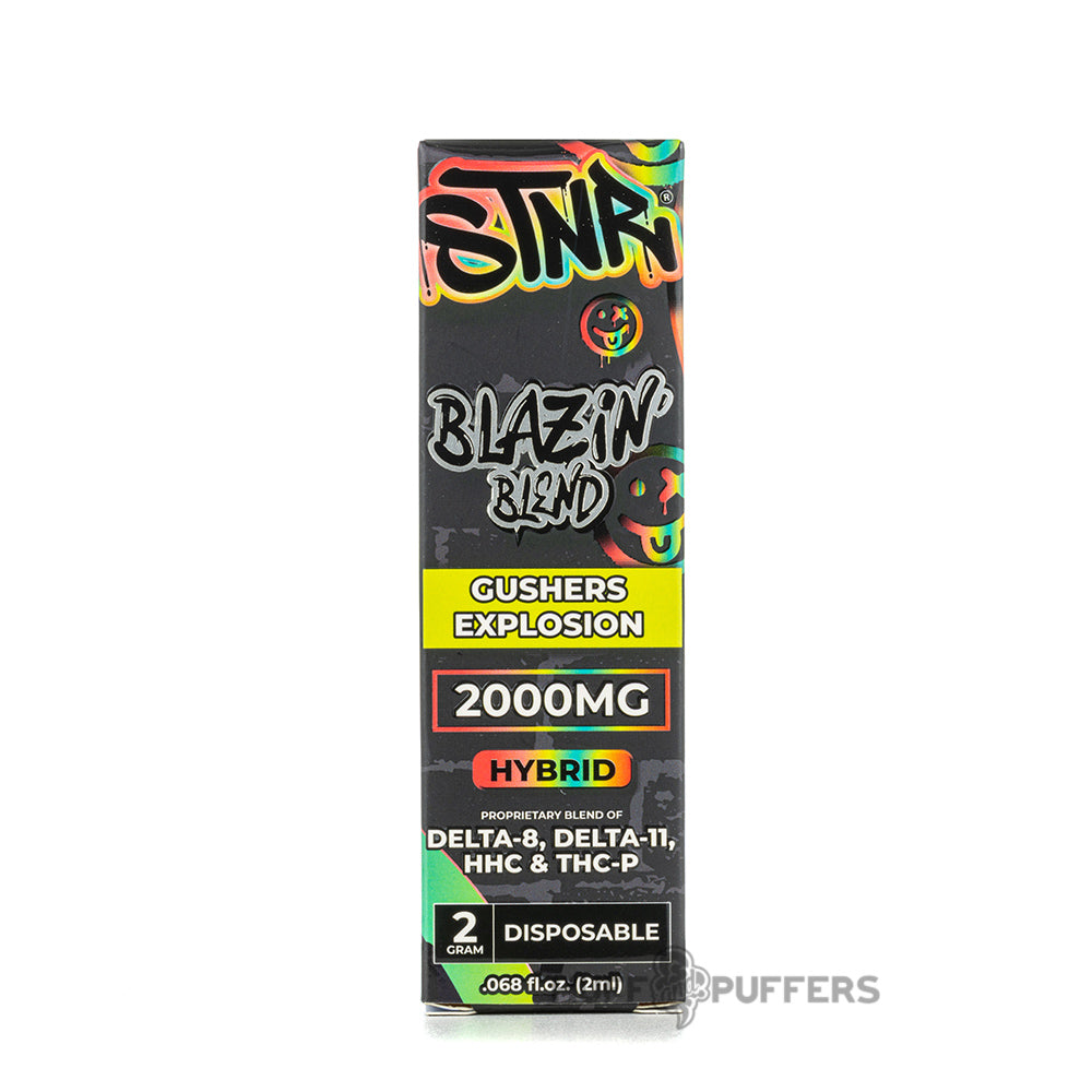 stnr creations blazin blend disposable 2g gushers explosion
