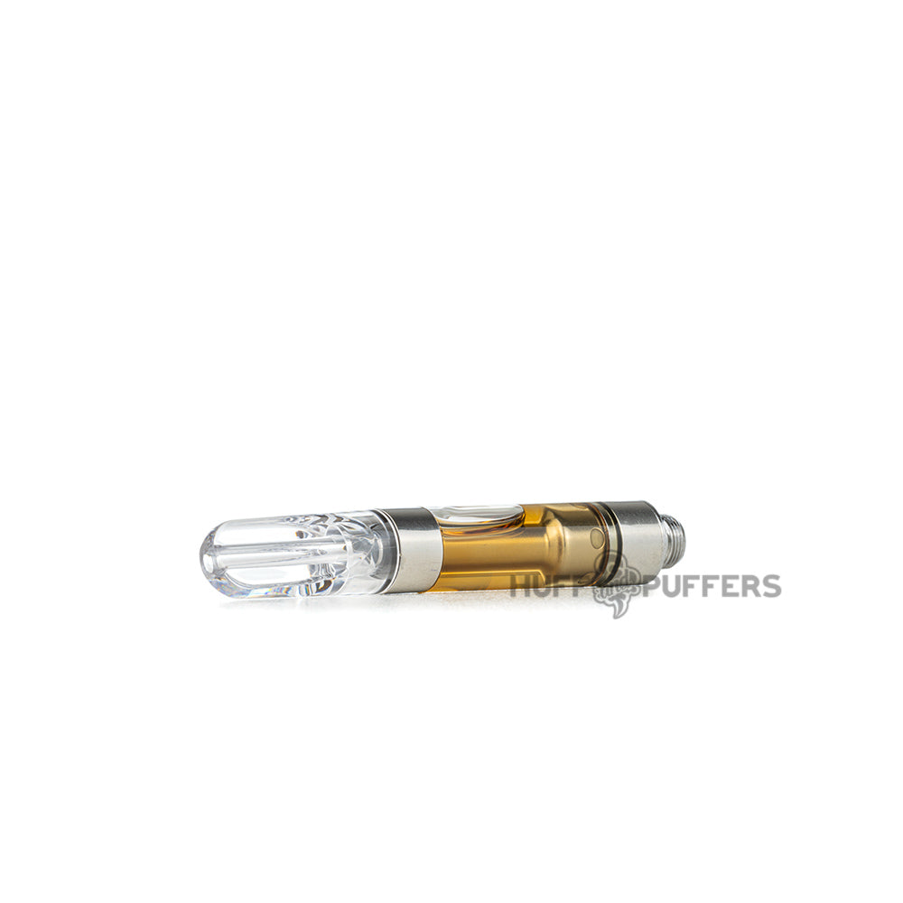 stnr creations delta 8 cartridge 900mg laying down top view