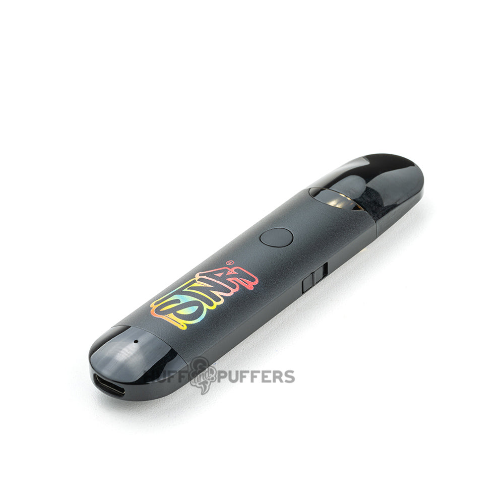 stnr creations delta 8 disposable 2g laying down top view