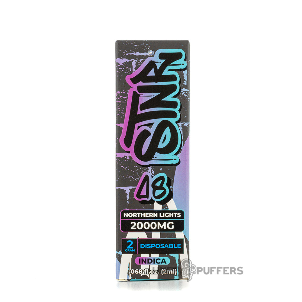 stnr creations delta 8 disposable 2g northern lights