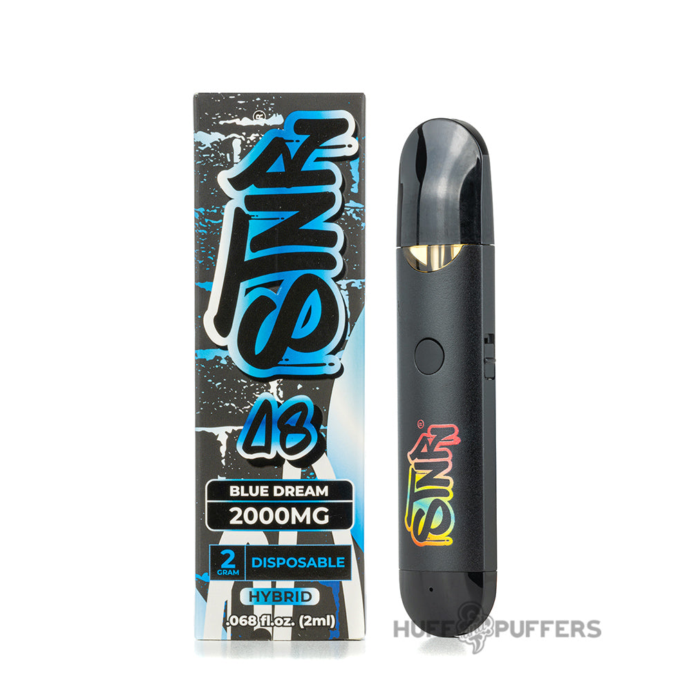 stnr creations delta 8 disposable 2g blue dream with pen