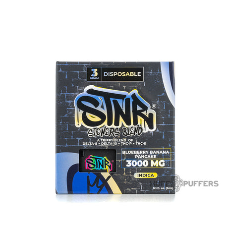 stnr stoners blend disposable vape 3g blueberry banana pancake