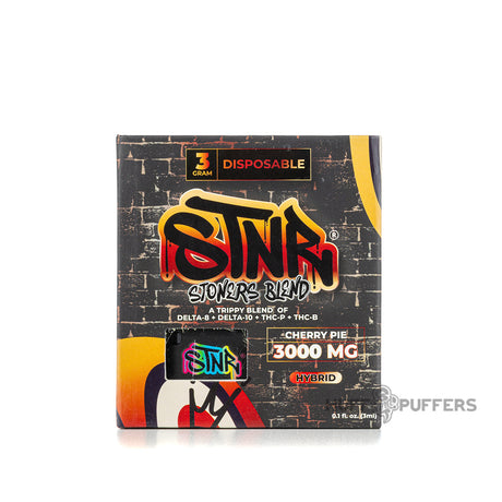 stnr stoners blend disposable vape 3g cherry pie