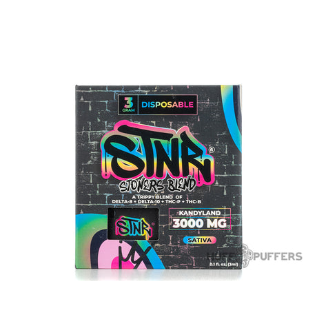 stnr stoners blend disposable vape 3g kandyland