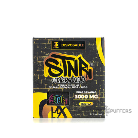 stnr stoners blend disposable vape 3g phat bananas