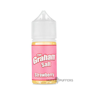 The Graham Slam Strwaberry 30ml salt nicotine e-juice bottle