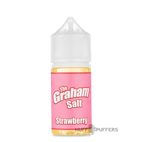 The Graham Slam Strwaberry 30ml salt nicotine e-juice bottle