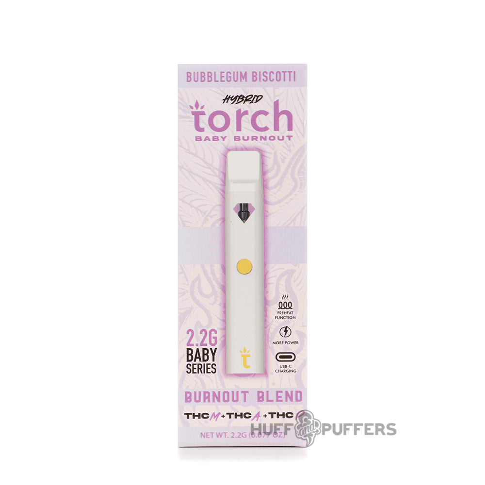 torch baby burnout blend disposable bubblegum biscotti
