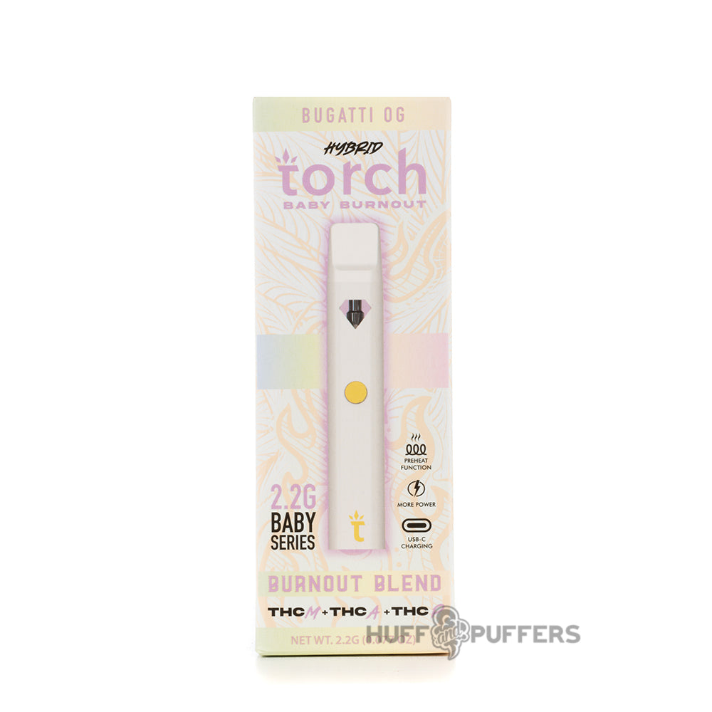 torch baby burnout blend disposable bugatti og