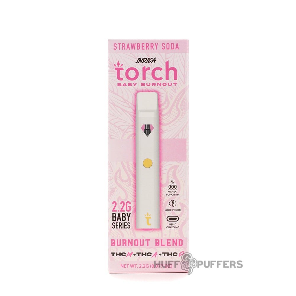torch baby burnout blend disposable strawberry soda