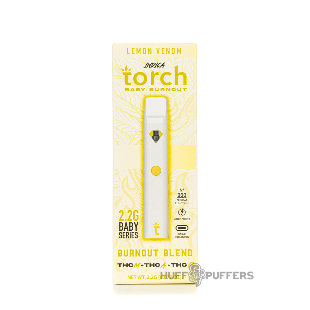 torch baby burnout blend disposable lemon venom
