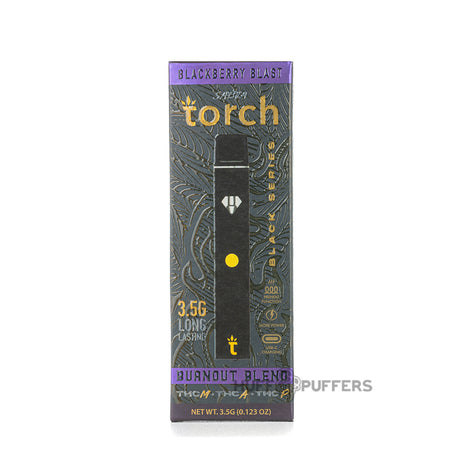 torch burnout blend black series disposable 3.5g blackberry blast