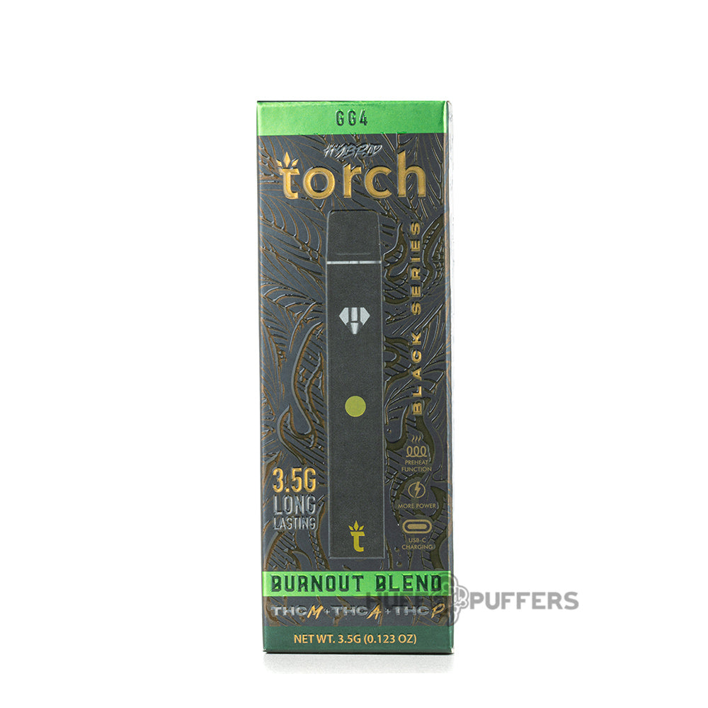 torch burnout blend black series disposable 3.5g gg4