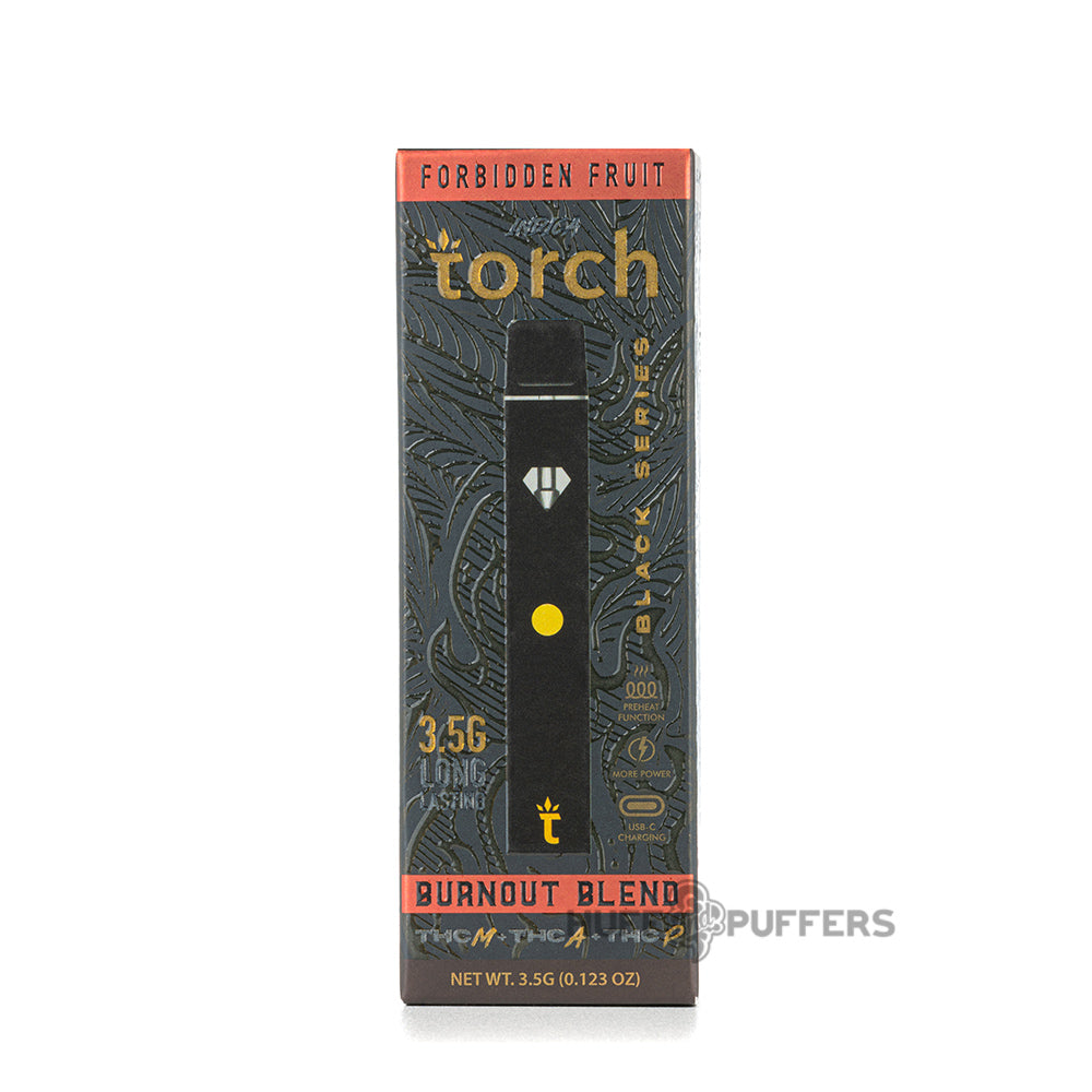 torch burnout blend black series disposable 3.5g forbidden fruit