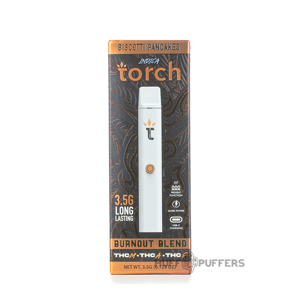 torch burnout blend disposable 3.5g biscotti pancakes